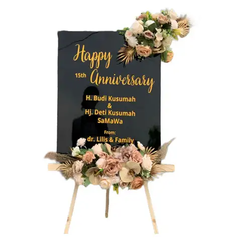 Papan Bunga Akrilik Sinar Peninjauan