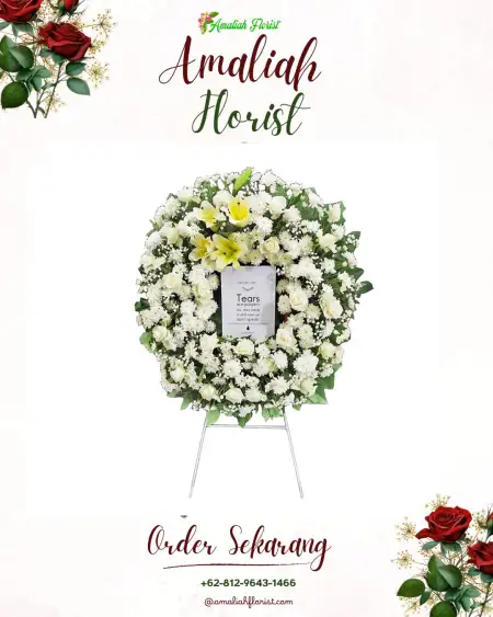 Krans Bunga Duka Sinar Peninjauan